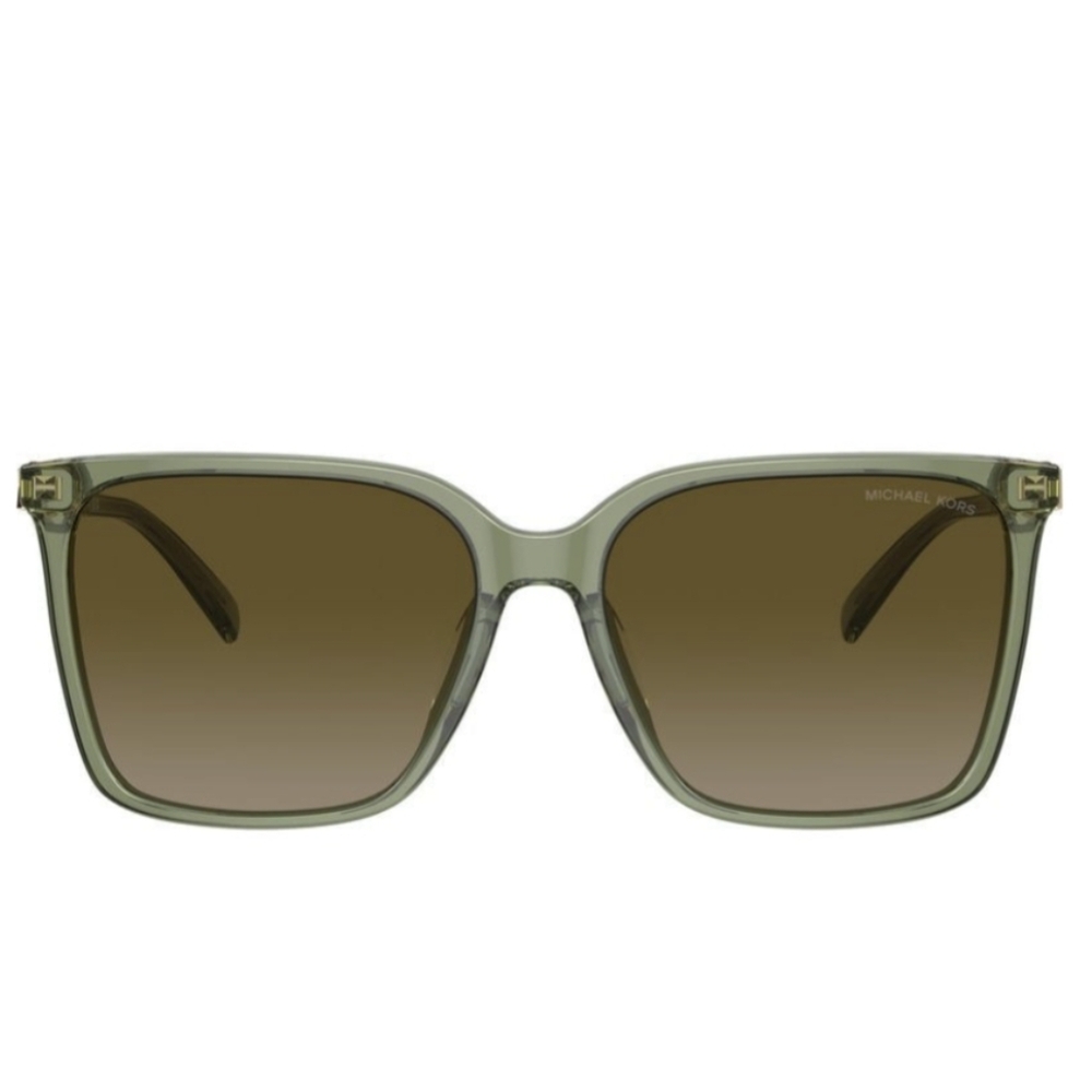 NWT Authentic Michael Kors Olive Square Sunglasses Canberra MK2197U